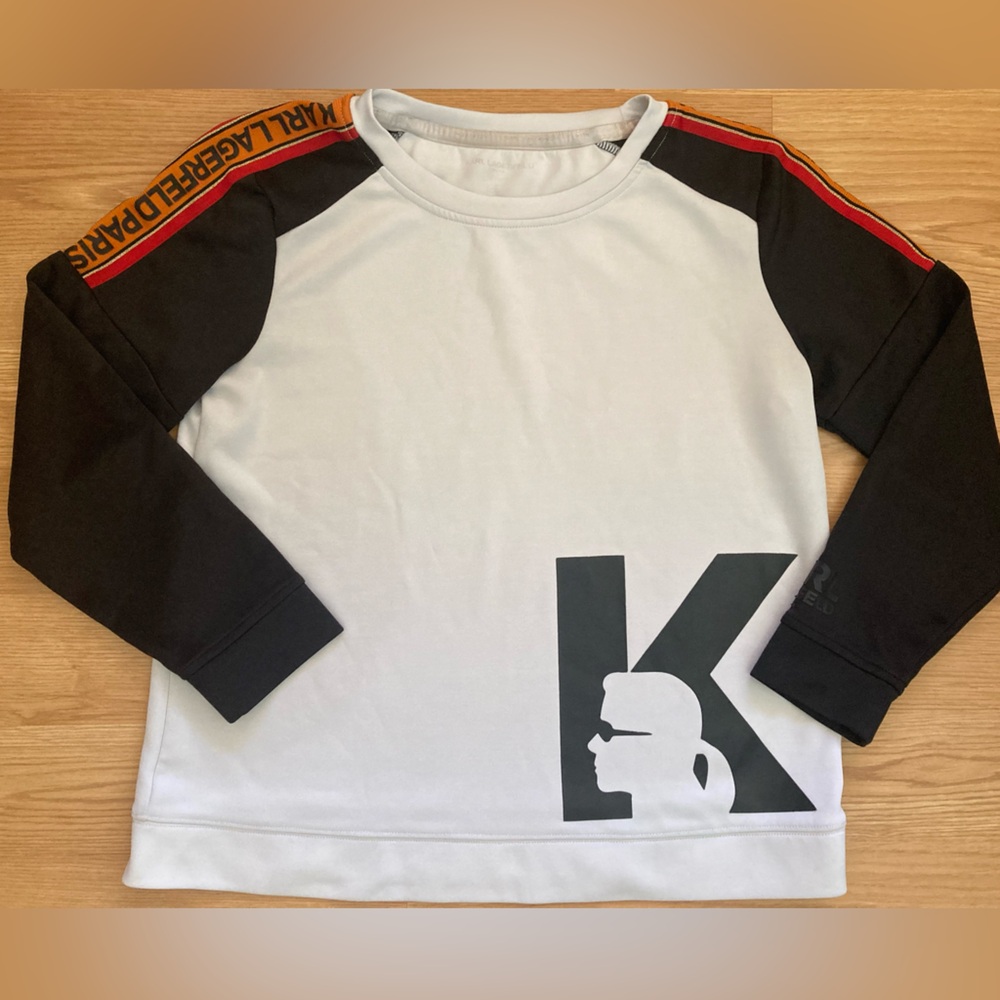 Karl Lagerfeld Long Sleeve Top S Small
